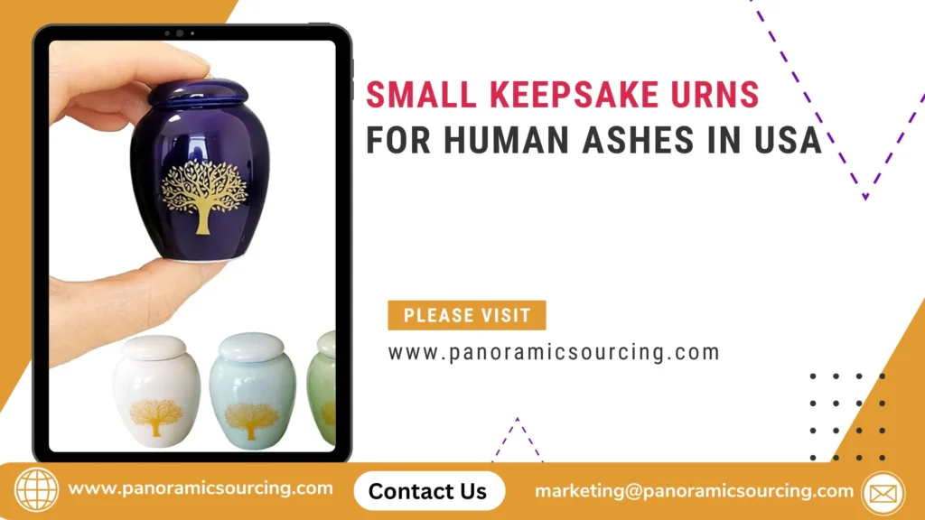 Small Keepsake Urns for Human Ashes in USA