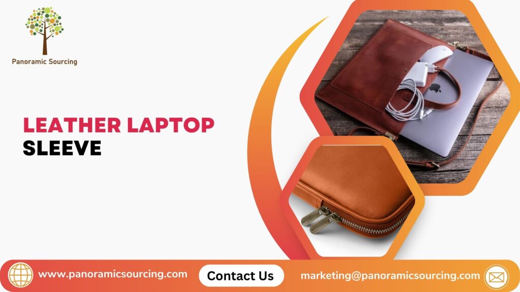 leather laptop sleeve