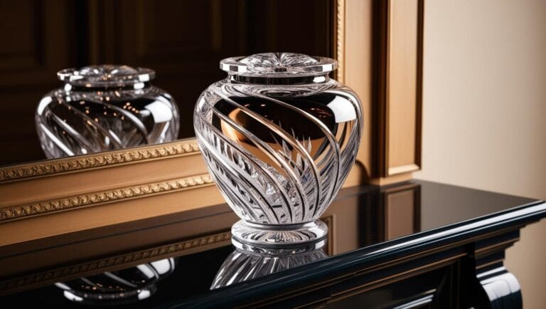 Glass Urn