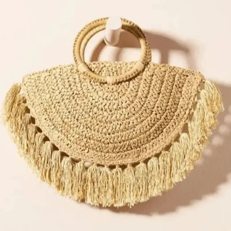fashion raffia bags