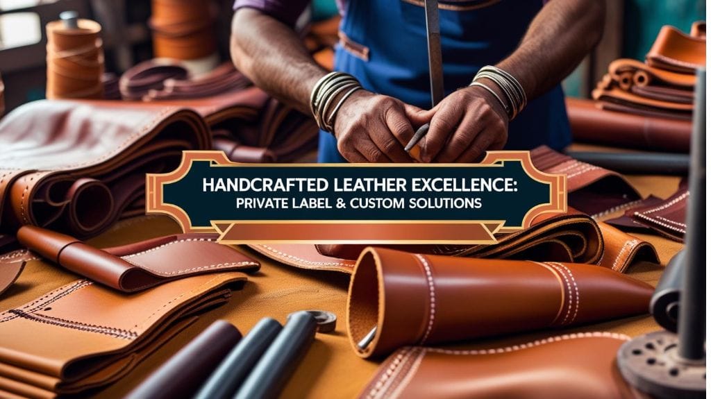 Private Label and Customized Leather Products Manufacturer in India: A Complete Guide for Global Buyers
