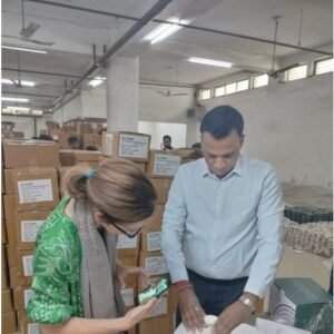 Quality control inspection in India sourcing warehouse