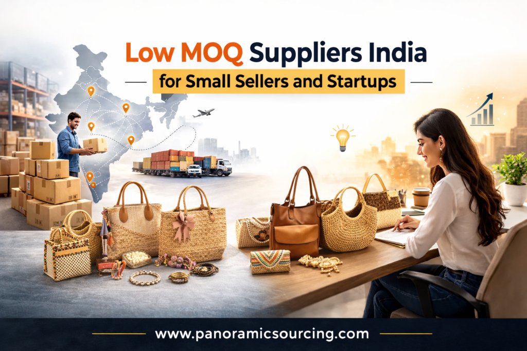 Low MOQ suppliers India for small sellers