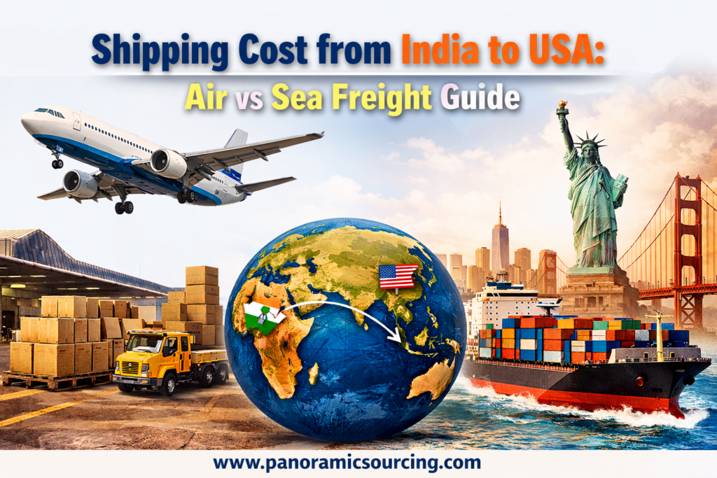 Shipping cost from India to USA
